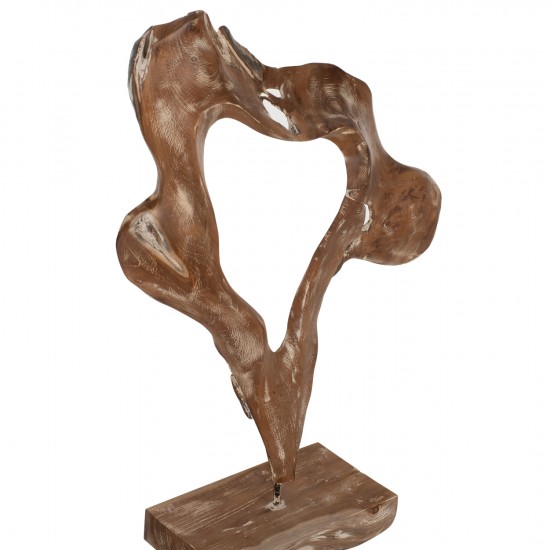 ΕΠΙΤΡΑΠΕΖΙΟ ΔΙΑΚΟΣΜΗΤΙΚΟ ΑΠΟ ΜΑΣΙΦ ΞΥΛΟ ΤΙΚ WHITEWASH 26Χ16Χ70 ΕΚ.