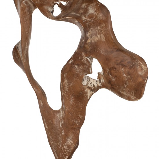 ΕΠΙΤΡΑΠΕΖΙΟ ΔΙΑΚΟΣΜΗΤΙΚΟ ΑΠΟ ΜΑΣΙΦ ΞΥΛΟ ΤΙΚ WHITEWASH 26Χ16Χ70 ΕΚ.