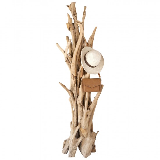 ΚΑΛΟΓΕΡΟΣ ΑΠΟ ΜΑΣΙΦ ΞΥΛΟ TEAK ΦΥΣΙΚΟ 170-200ΕΚ.