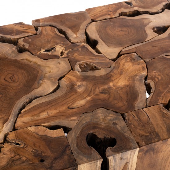 ΤΡΑΠΕΖΙ ΣΑΛΟΝΙΟΥ ΑΠΟ ΜΑΣΙΦ ΞΥΛΟ ΤΙΚ ΦΥΣΙΚΟ 120X70X48ΕΚ.