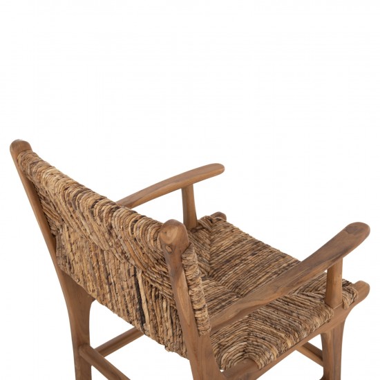 ΠΟΛΥΘΡΟΝΑ ΕΠΑΓΓΕΛΜΑΤΙΚΗ ΑΠΟ ΜΑΣΙΦ ΞΥΛΟ ΤΕΑΚ ΜΕ ΨΑΘΑ 57,5x59x87Υ εκ.