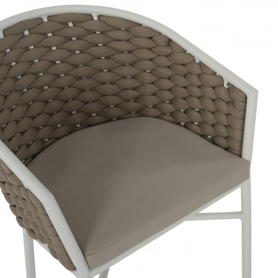 ΠΟΛΥΘΡΟΝΑ ΑΛΟΥΜΙΝΙΟΥ ΕΠΑΓΓΕΛΜΑΤΙΚΗ ΛΕΥΚΗ ΜΕ ΑΦΡΩΔΕΣ ΣΧΟΙΝΙ ΜΠΕΖ 60x57x77 εκ.