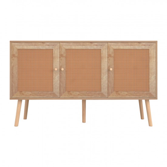 ΜΠΟΥΦΕΣ ΜΕΛΑΜΙΝΗΣ COLM- ΣΥΝΘ. RATTAN ΣΤΙΣ ΠΟΡΤΕΣ 120Χ39Χ70Υεκ.