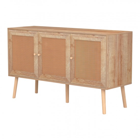 ΜΠΟΥΦΕΣ ΜΕΛΑΜΙΝΗΣ COLM- ΣΥΝΘ. RATTAN ΣΤΙΣ ΠΟΡΤΕΣ 120Χ39Χ70Υεκ.