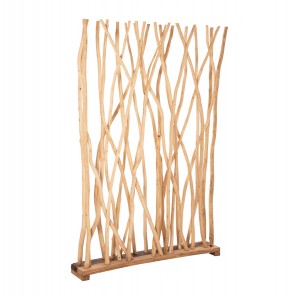 ΠΑΡΑΒΑΝ ΑΠΟ ΜΑΣΙΦ ΚΛΑΔΙΑ ΤEAK ΦΥΣΙΚΟ 120Χ20Χ180Yεκ.