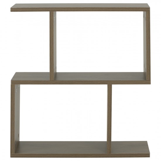 ΒΟΗΘΗΤΙΚΟ ΤΡΑΠΕΖΙ ΜΕ ΡΑΦΙΑ AMEER ΜΕΛΑΜΙΝΗ ΣΕ OLIVE GREY ΧΡΩΜΑ 50x17x56Υεκ.