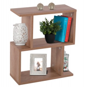 ΒΟΗΘΗΤΙΚΟ ΤΡΑΠΕΖΙ ΜΕ ΡΑΦΙΑ AMEER ΜΕΛΑΜΙΝΗ ΣΕ ΦΥΣΙΚΟ ΧΡΩΜΑ 50x17x56Υεκ.