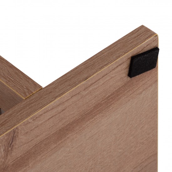 ΒΟΗΘΗΤΙΚΟ ΤΡΑΠΕΖΙ ΜΕ ΡΑΦΙΑ AMEER ΜΕΛΑΜΙΝΗ ΣΕ ΦΥΣΙΚΟ ΧΡΩΜΑ 50x17x56Υεκ.