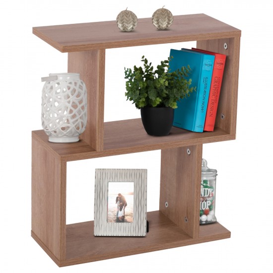 ΒΟΗΘΗΤΙΚΟ ΤΡΑΠΕΖΙ ΜΕ ΡΑΦΙΑ AMEER ΜΕΛΑΜΙΝΗ ΣΕ ΦΥΣΙΚΟ ΧΡΩΜΑ 50x17x56Υεκ.