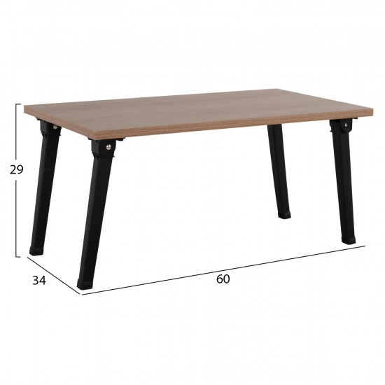 ΔΙΣΚΟΣ-ΒΟΗΘΗΤΙΚΟ ΤΡΑΠΕΖΑΚΙ ΚΡΕΒΑΤΙΟΥ BRITTA ΠΤΥΣΣΟΜΕΝΑ ΠΟΔΙΑ 60x34x29Yεκ.