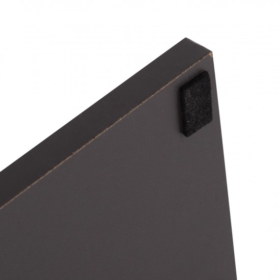 ΒΟΗΘΗΤΙΚΟ ΤΡΑΠΕΖΙ ΜΕ ΡΑΦΙΑ AMEER ΜΕΛΑΜΙΝΗ ΣΕ ΧΡΩΜΑ ΓΚΡΙ 50x17x56Υεκ.