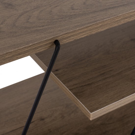 ΕΠΙΠΛΟ ΤΗΛΕΟΡΑΣΗΣ TARS ΜΕΛΑΜΙΝΗ OLIVE GREY 120x32x33Yεκ.