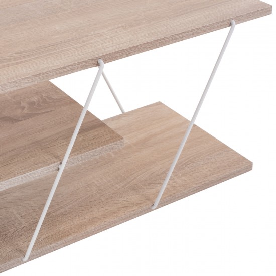 ΕΠΙΠΛΟ ΤΗΛΕΟΡΑΣΗΣ TARS ΜΕΛΑΜΙΝΗ SONAMA ΛΕΥΚΟ 120x32x33Υεκ.