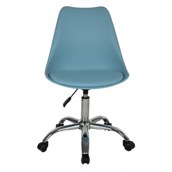 ΚΑΡΕΚΛΑ ΓΡΑΦΕΙΟΥ VEGAS ΓΑΛΑΖΙΟ 48x56x95Yεκ.