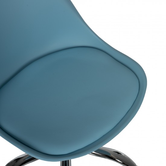 ΚΑΡΕΚΛΑ ΓΡΑΦΕΙΟΥ VEGAS ΓΑΛΑΖΙΟ 48x56x95Yεκ.