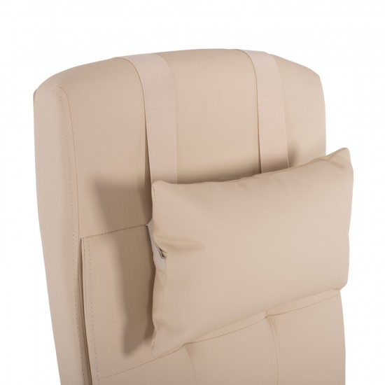 ΠΟΛΥΘΡΟΝΑ ΓΡΑΦΕΙΟΥ ΔΙΕΥΘΥΝΤΙΚΗ ΜΠΕΖ ΜΕ ΠΤΥΣΣΟΜΕΝΟ ΥΠΟΠΟΔΙΟ 58Χ71Χ128Υεκ.