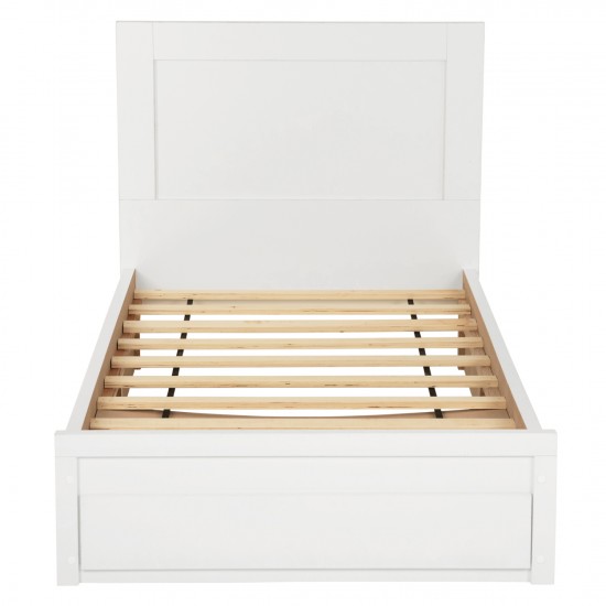 ΚΡΕΒΑΤΙ MELANY ΜΕ 1 ΣΥΡΤΑΡΙ ΛΕΥΚΟ ΓΙΑ ΣΤΡΩΜΑ 90Χ190 εκ.