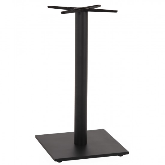 ΒΑΣΗ ΜΕΤΑΛΛΙΚΗ ΜΠΑΡ ΜΕΣΑΙΟΥ ΥΨΟΥΣ ΓΚΡΙ ΜΑΤ ΣΤΑΥΡΟΣ 46Χ46εκ 45Χ45Χ94Υεκ.