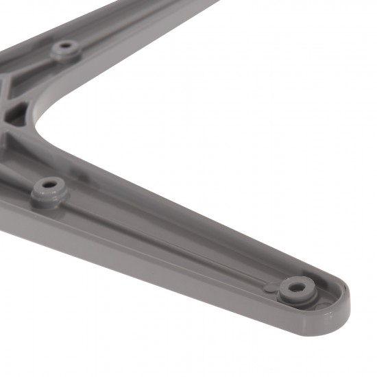 ΒΑΣΗ ΤΡΑΠΕΖΙΟΥ ΑΛΟΥΜΙΝΙΟΥ ΛΕΥΚΟ ΜΑΤ ΣΤΑΥΡΟΣ 48Χ48εκ 45Χ45Χ73Υεκ.