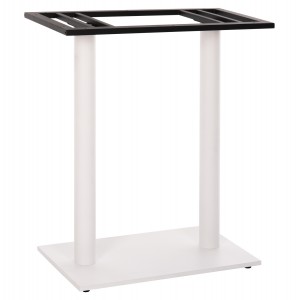 ΒΑΣΗ ΜΠΑΡ ΜΕΤΑΛΛΙΚΗ ΔΙΠΛΗ ΛΕΥΚΗ ΜΑΤ ΜΕΣΑΙΟΥ ΥΨΟΥΣ 80x40x90Υεκ