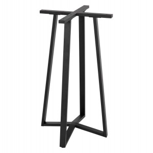 ΒΑΣΗ ΜΕΤΑΛΛΙΚΗ ΜΠΑΡ ΜΕΣΑΙΟΥ ΥΨΟΥΣ ΜΑΥΡΗ 50x50x90Υ εκ.