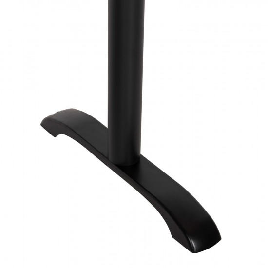 ΒΑΣΗ ΜΕΤΑΛΛΙΚΗ ΔΙΠΛΗ ΜΑΥΡΗ ΜΠΑΡ ΜΕΣΑΙΟΥ ΥΨΟΥΣ 40Χ80Χ91Υεκ.