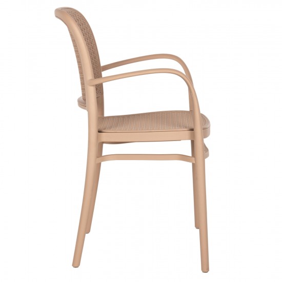 ΠΟΛΥΘΡΟΝΑ ΠΟΛΥΠΡΟΠΥΛΕΝΙΟΥ ΚΑΠΟΥΤΣΙΝΟ 55x53x86Υ εκ.