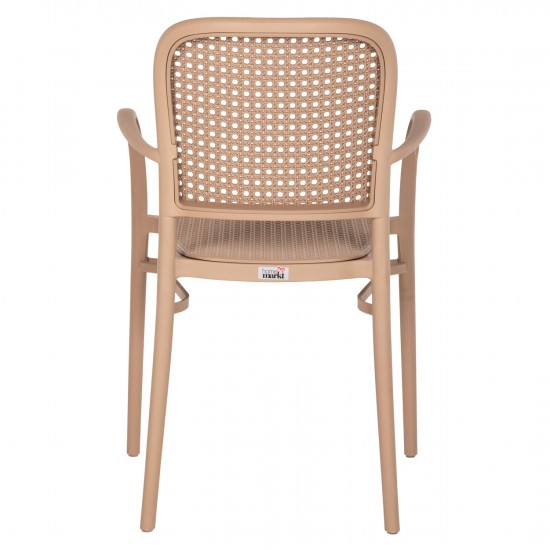 ΠΟΛΥΘΡΟΝΑ ΠΟΛΥΠΡΟΠΥΛΕΝΙΟΥ ΚΑΠΟΥΤΣΙΝΟ 55x53x86Υ εκ.