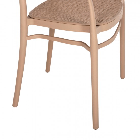 ΠΟΛΥΘΡΟΝΑ ΠΟΛΥΠΡΟΠΥΛΕΝΙΟΥ ΚΑΠΟΥΤΣΙΝΟ 55x53x86Υ εκ.