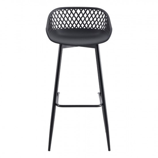 ΣΚΑΜΠΟ ΠΟΛΥΠΡΟΠΥΛΕΝΙΟΥ ΜΑΥΡΟ ΜΕ ΜΕΤΑΛΛΙΚΑ ΠΟΔΙΑ 45x45x97Υ εκ.