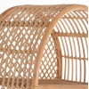 ΒΙΒΛΙΟΘΗΚΗ ΑΠΟ ΦΥΣΙΚΟ RATTAN ΣΕ ΦΥΣΙΚΟ ΧΡΩΜΑ 80x40x182Υεκ.