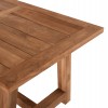 ΤΡΑΠΕΖΙ ΤΡΑΠΕΖΑΡΙΑΣ PLUTON RECYCLED TEAK ΣΕ ΦΥΣΙΚΟ ΧΡΩΜΑ 200X100X75Yεκ.