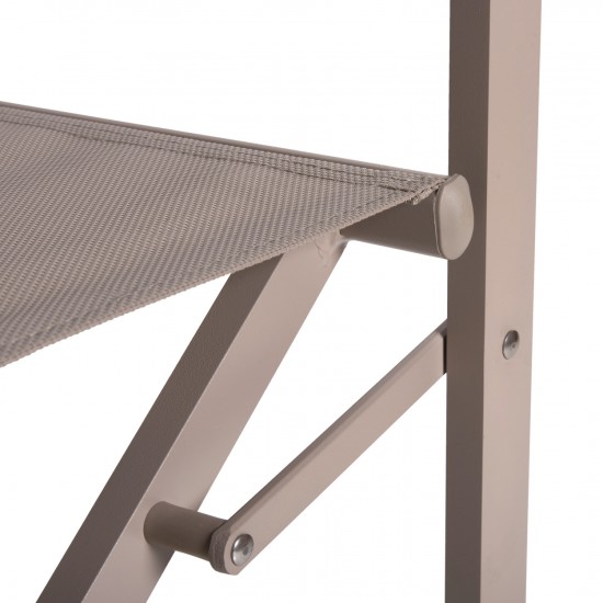 ΠΟΛΥΘΡΟΝΑ ΣΚΗΝΟΘΕΤΗ ΑΛΟΥΜΙΝΙΟΥ DUPRE ΣΑΜΠΑΝΙ 57x48,5x85.5Yεκ