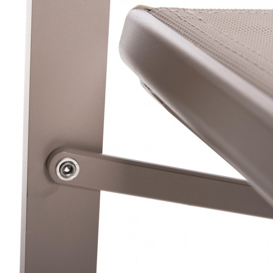 ΠΟΛΥΘΡΟΝΑ ΣΚΗΝΟΘΕΤΗ ΑΛΟΥΜΙΝΙΟΥ DUPRE ΣΑΜΠΑΝΙ 57x48,5x85.5Yεκ