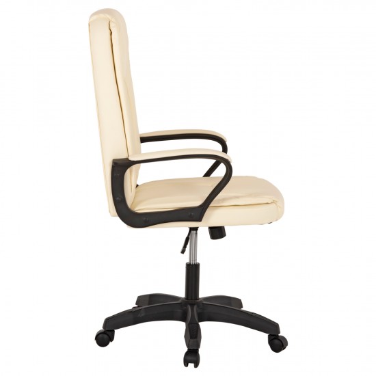 ΚΑΡΕΚΛΑ ΓΡΑΦΕΙΟΥ ΕΚΡΟΥ PU 63x70x114Y εκ.