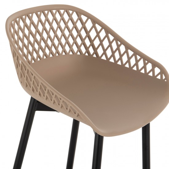 ΣΚΑΜΠΟ ΠΟΛΥΠΡΟΠΥΛΕΝΙΟΥ AVAYA ΚΑΠΟΥΤΣΙΝΟ-ΜΕΤΑΛΛΙΚΑ ΠΟΔΙΑ ΜΑΥΡΑ 46x48x99Υεκ.