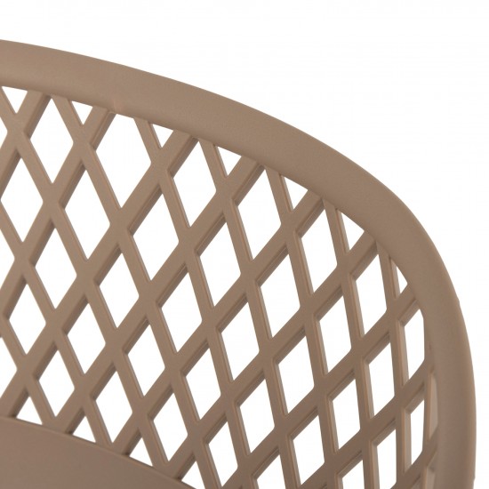 ΣΚΑΜΠΟ ΠΟΛΥΠΡΟΠΥΛΕΝΙΟΥ AVAYA ΚΑΠΟΥΤΣΙΝΟ-ΜΕΤΑΛΛΙΚΑ ΠΟΔΙΑ ΜΑΥΡΑ 46x48x99Υεκ.