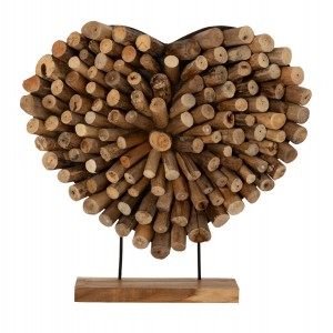 ΕΠΙΤΡΑΠΕΖΙΟ ΔΙΑΚΟΣΜΗΤΙΚΟ ΣΧΗΜΑ ΚΑΡΔΙΑ ΚΛΑΔΙΑ ΤΕΑΚ 57x5x56Υεκ.