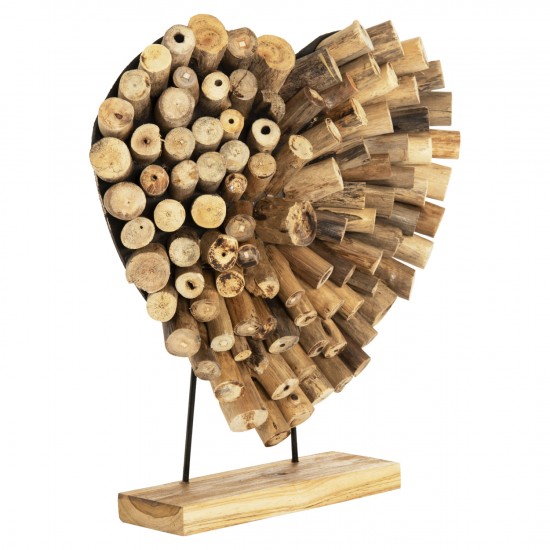 ΕΠΙΤΡΑΠΕΖΙΟ ΔΙΑΚΟΣΜΗΤΙΚΟ ΣΧΗΜΑ ΚΑΡΔΙΑ ΚΛΑΔΙΑ ΤΕΑΚ 53x5x51Yεκ.