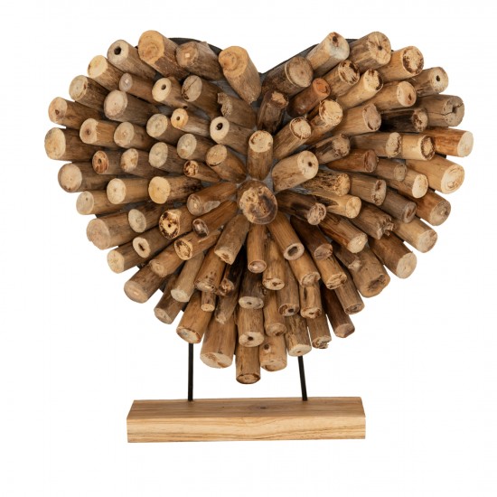 ΕΠΙΤΡΑΠΕΖΙΟ ΔΙΑΚΟΣΜΗΤΙΚΟ ΣΧΗΜΑ ΚΑΡΔΙΑ ΚΛΑΔΙΑ ΤΕΑΚ 53x5x51Yεκ.