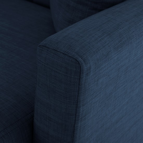 ΚΑΝΑΠΕΣ ΚΡΕΒΑΤΙ GHUFRAN ΓΩΝΙΑ ΑΝΑΣΤΡΕΨΙΜΗ ΜΠΛΕ 200x133x77Yεκ.