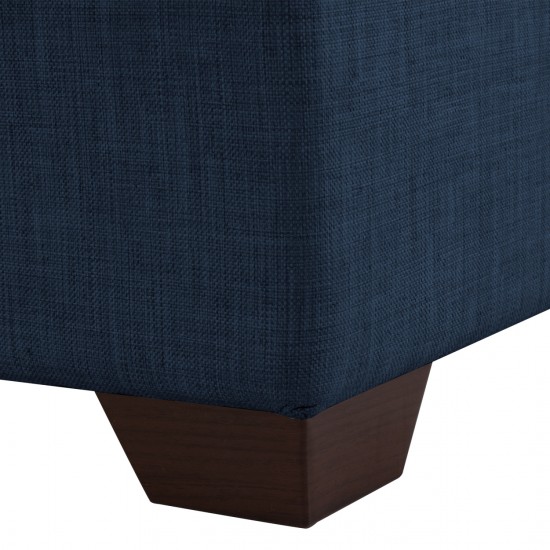 ΚΑΝΑΠΕΣ ΚΡΕΒΑΤΙ GHUFRAN ΓΩΝΙΑ ΑΝΑΣΤΡΕΨΙΜΗ ΜΠΛΕ 200x133x77Yεκ.