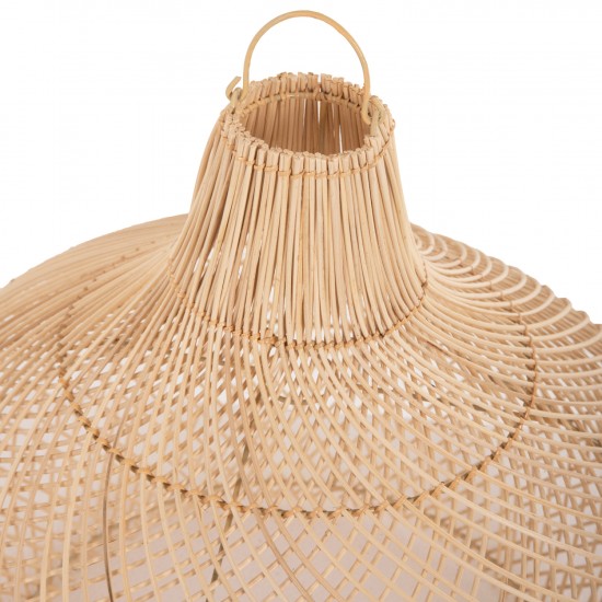 ΦΩΤΙΣΤΙΚΟ ΟΡΟΦΗΣ ΚΡΕΜΑΣΤΟ ΦΥΣΙΚΟ RATTAN ΣΕ ΦΥΣΙΚΟ ΧΡΩΜΑ Φ54x46-141Υεκ.