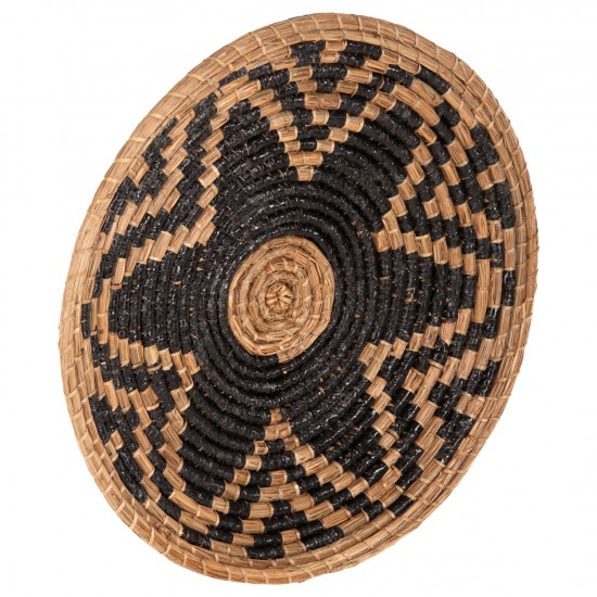 ΔΙΑΚΟΣΜΗΤΙΚΟ ΤΟΙΧΟΥ ΣΤΡΟΓΓΥΛΟ MENDONG GRASS ΣΕ ΦΥΣΙΚΟ & ΜΑΥΡΟ Φ51x6Βεκ.