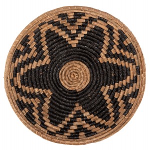 ΔΙΑΚΟΣΜΗΤΙΚΟ ΤΟΙΧΟΥ ΣΤΡΟΓΓΥΛΟ MENDONG GRASS ΣΕ ΦΥΣΙΚΟ & ΜΑΥΡΟ Φ51x6Βεκ.