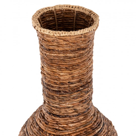 ΔΙΑΚΟΣΜΗΤΙΚΟ ΒΑΖΟ ΔΑΠΕΔΟΥ ΑΠΟ ΨΑΘΑ ΜΠΑΝΑΝΑΣ- ΣΕ ΚΑΦΕ Φ33x74Yεκ.