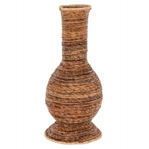 ΔΙΑΚΟΣΜΗΤΙΚΟ ΒΑΖΟ ΔΑΠΕΔΟΥ ΑΠΟ ΨΑΘΑ ΜΠΑΝΑΝΑΣ- ΣΕ ΚΑΦΕ Φ33x74Yεκ.