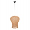 ΦΩΤΙΣΤΙΚΟ ΟΡΟΦΗΣ ΚΡΕΜΑΣΤΟ RATTAN ΣΕ ΦΥΣΙΚΟ ΧΡΩΜΑ Φ49x62Υεκ.