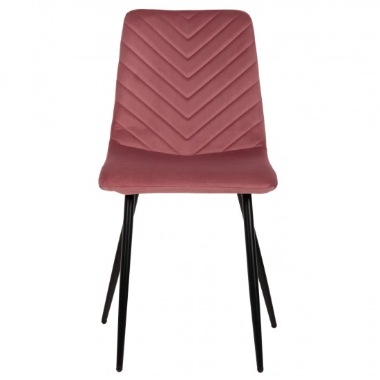 ΚΑΡΕΚΛΑ LATRELL ΒΕΛΟΥΔΟ ΣΑΠΙΟ ΜΗΛΟ ΜΕ ΜΑΥΡΑ ΜΕΤΑΛΛΙΚΑ ΠΟΔΙΑ 43x54x88Υεκ.