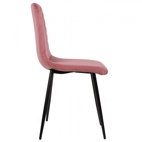 ΚΑΡΕΚΛΑ LATRELL ΒΕΛΟΥΔΟ ΣΑΠΙΟ ΜΗΛΟ ΜΕ ΜΑΥΡΑ ΜΕΤΑΛΛΙΚΑ ΠΟΔΙΑ 43x54x88Υεκ.